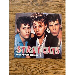 Stray Cats "Look At That Cadillac" Vinyl Record Single 1983